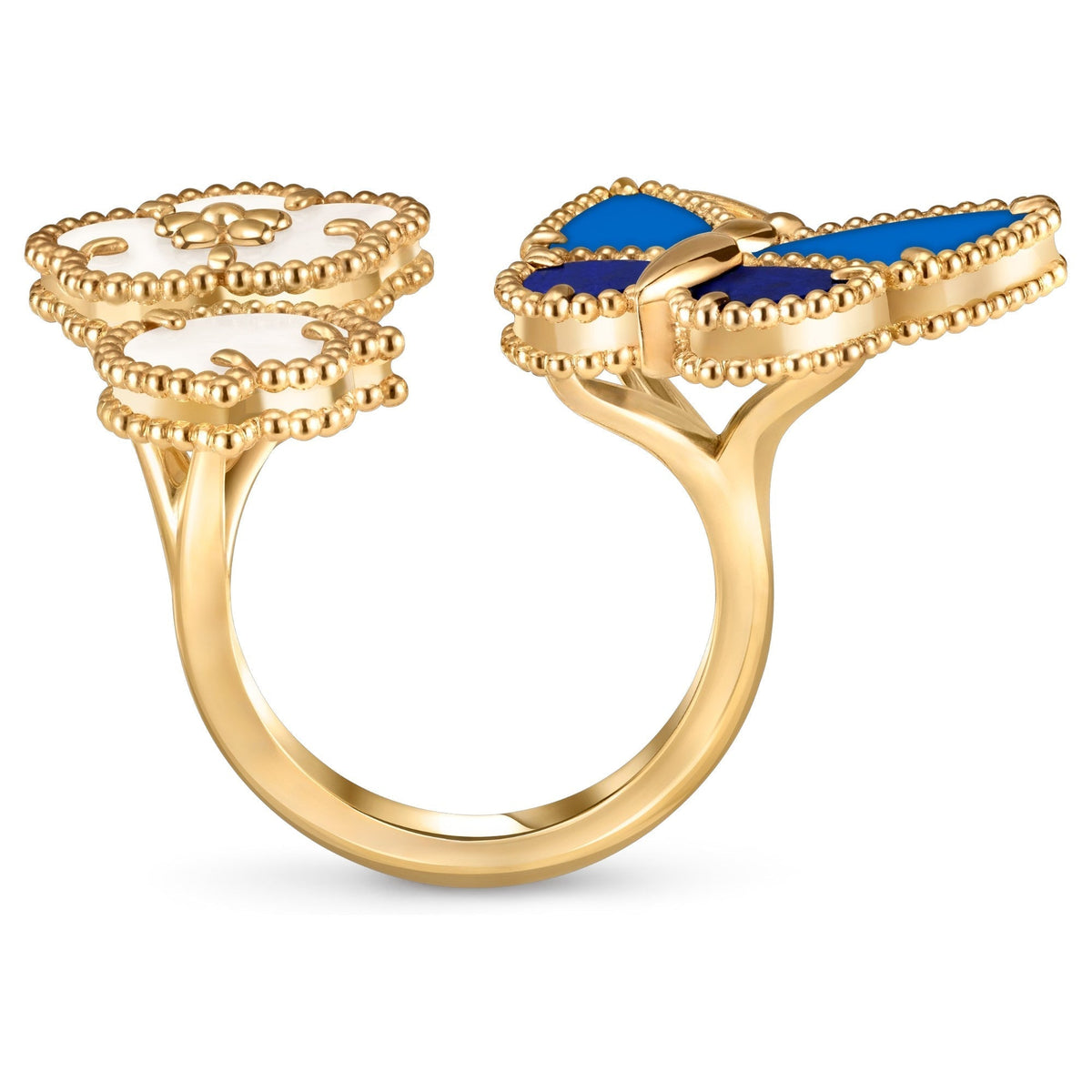 [Royal]LUCKY SPRING BUTTERFLY OPEN-FACE RINGS