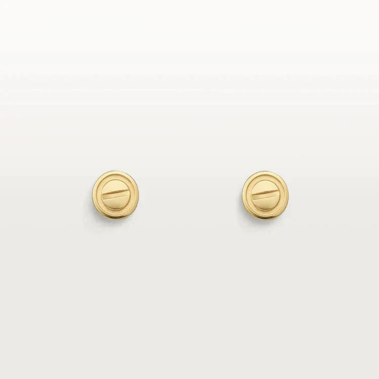 [Royal Jewellery]LOVE EARRINGS GOLD 10MM