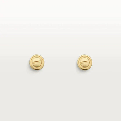 [Royal Jewellery]LOVE EARRINGS GOLD 10MM