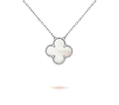 [Royal]CLOVER 15MM NECKLACE SILVER COLLECTION