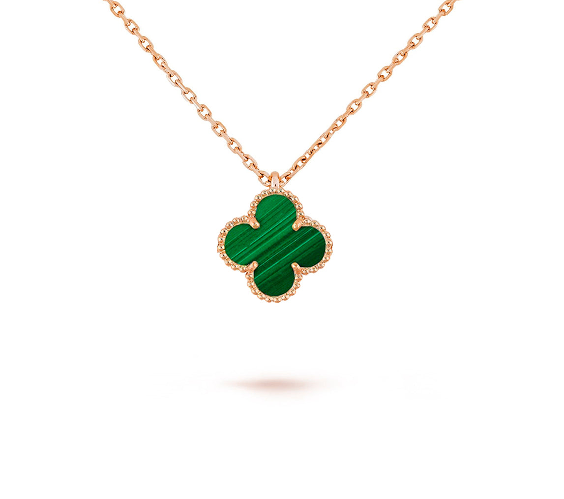 [Royal]CLOVER MINI 9.5MM CARNELIANS NECKLACE COLLECTION