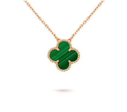 [Royal]CLOVER 15MM SINGLE FLOWER NECKLACE COLLECTION