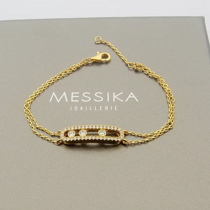 [Royal Jewellery] Move Classique pavé bracelet