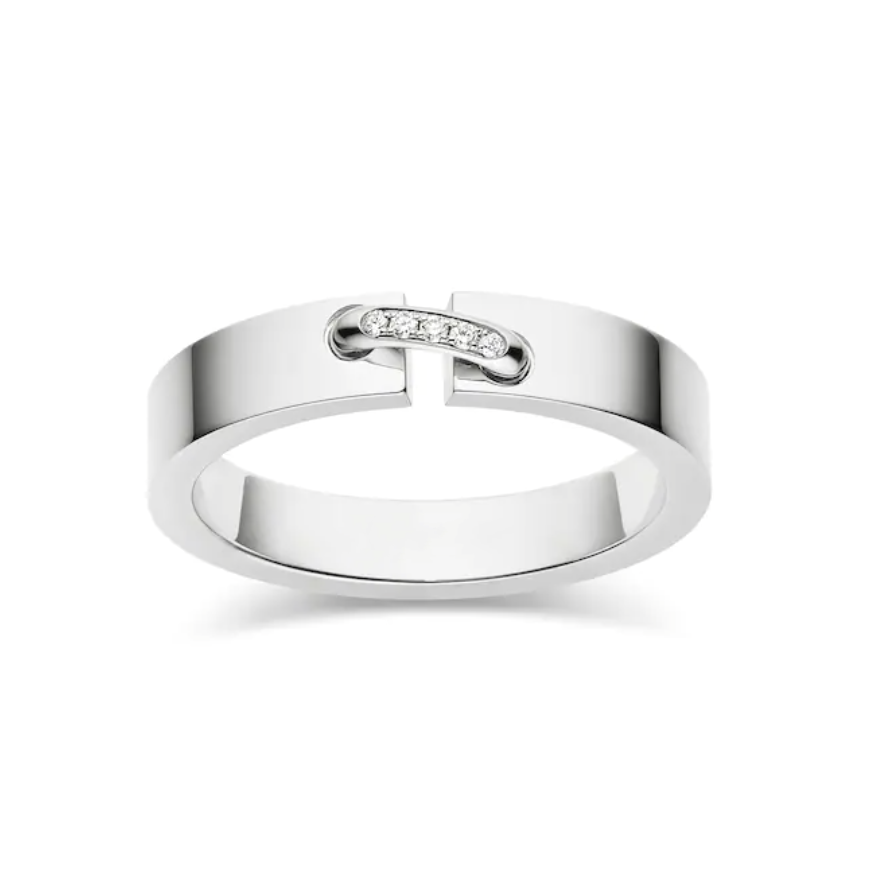 [Royal Jewellery]ALLIANCE LIENS VIDENCE DIAMOND 4MM RING