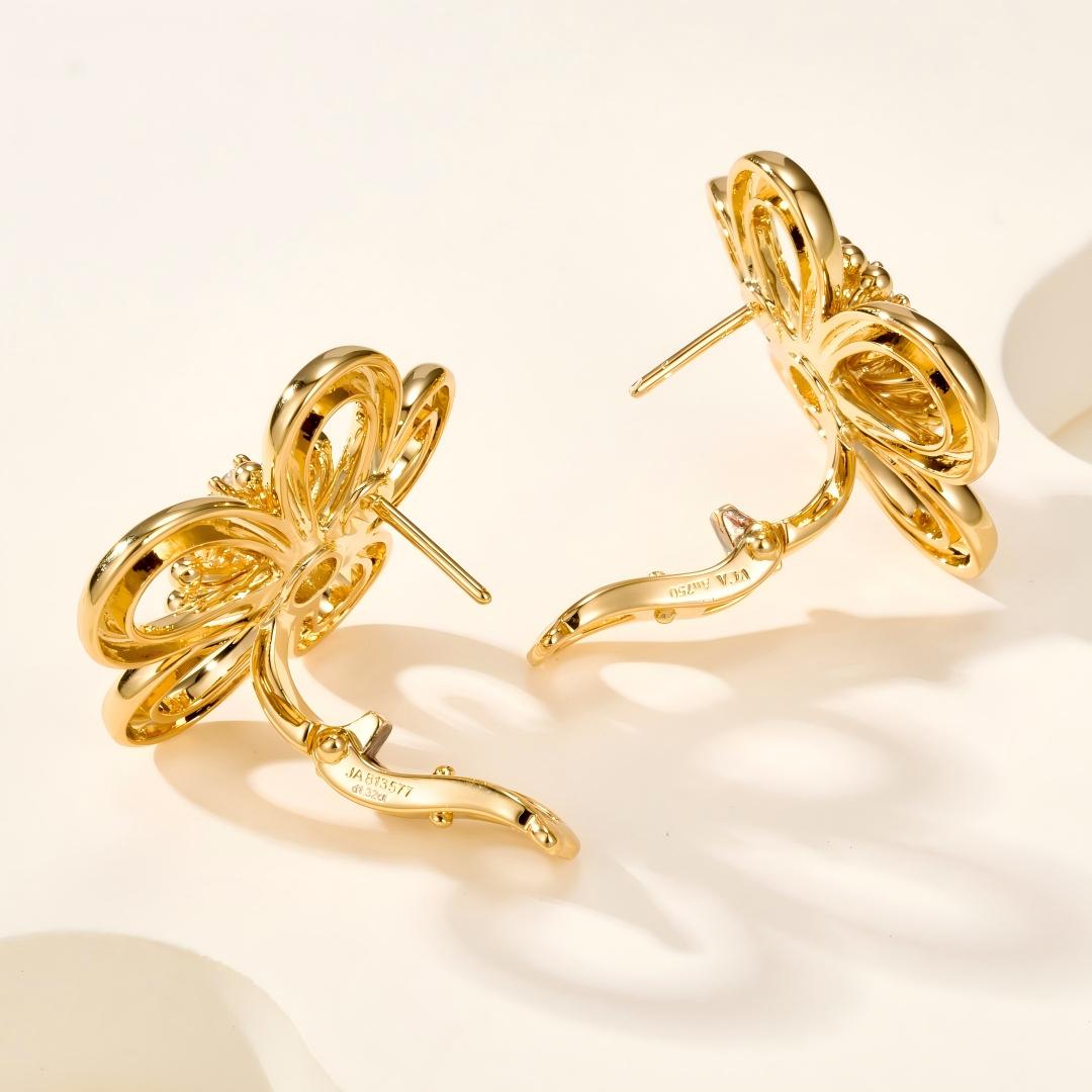 [Royal] FLOWERLACE EARRING 5 DIAMONDS