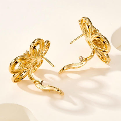 [Royal] FLOWERLACE EARRING 5 DIAMONDS