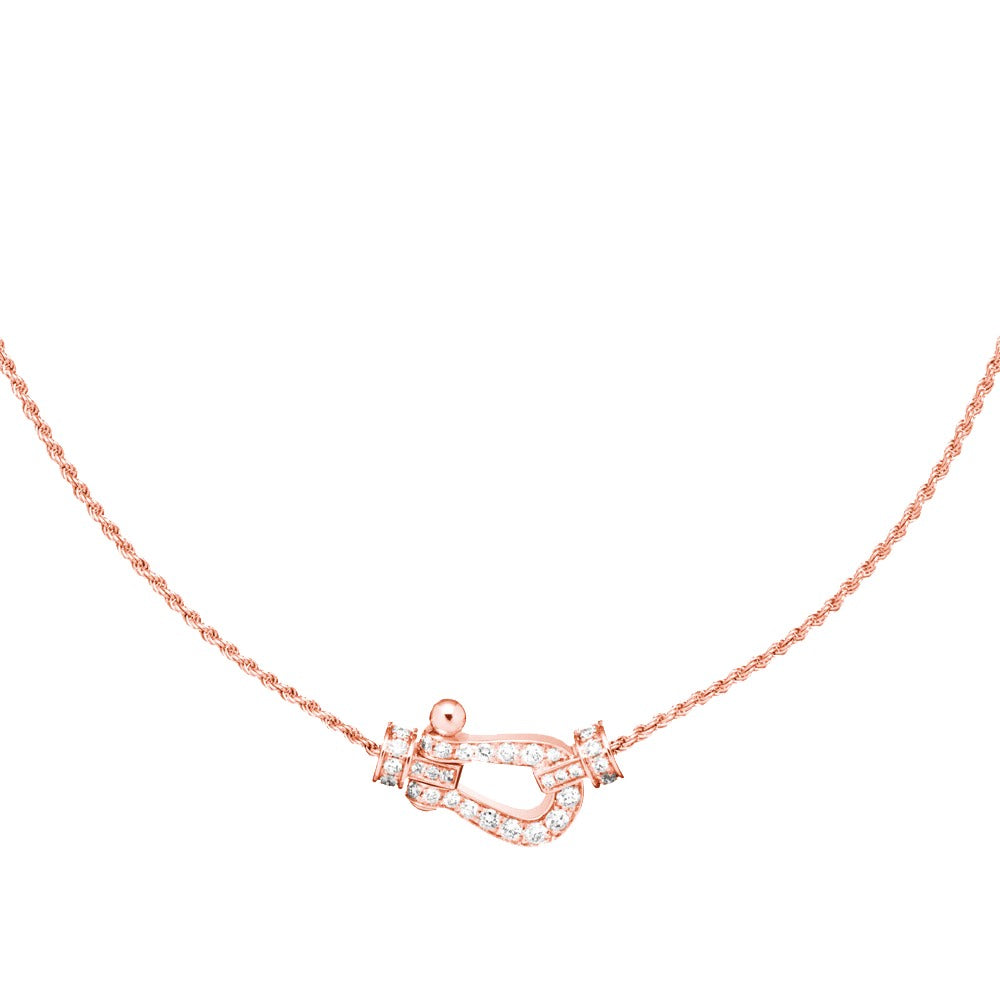 [Royal Jewellery]FORCE 10 PINK GOLD DIAMOND NECKLACE