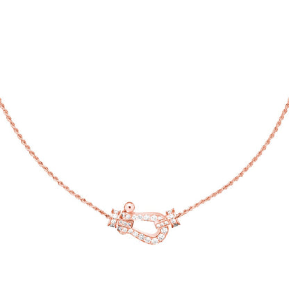 [Royal Jewellery]FORCE 10 PINK GOLD DIAMOND NECKLACE