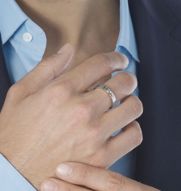 [Royal Jewellery]ALLIANCE LIENS VIDENCE 4MM RING