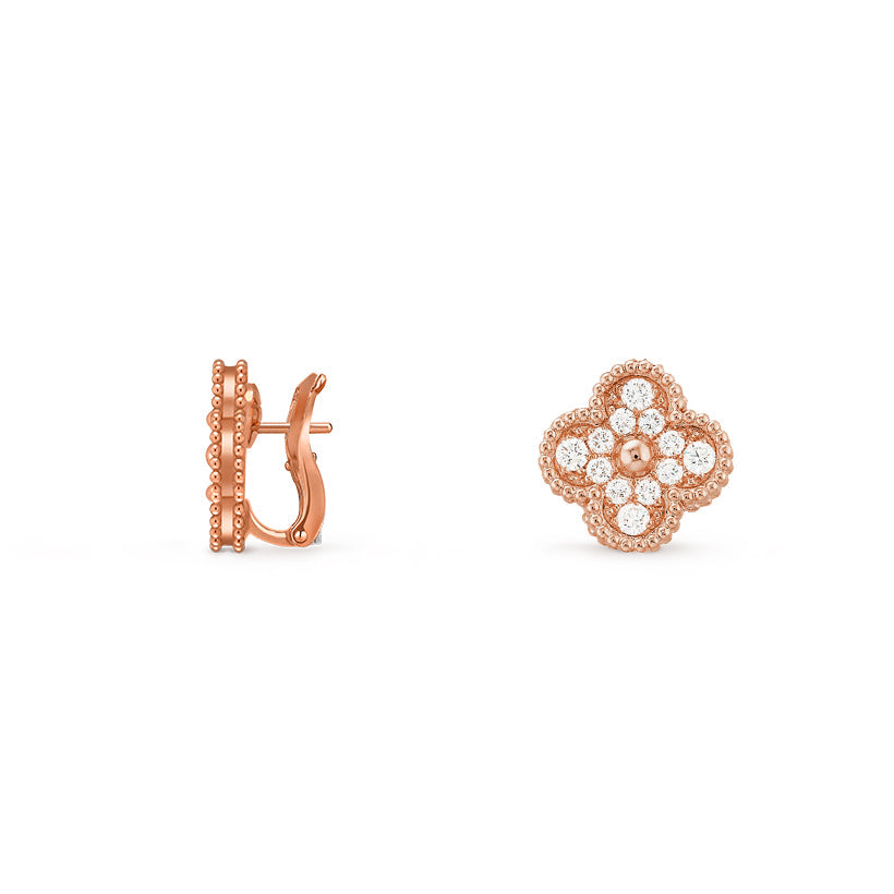 [Royal]CLOVER 15MM MOP EARRINGS COLLECTION