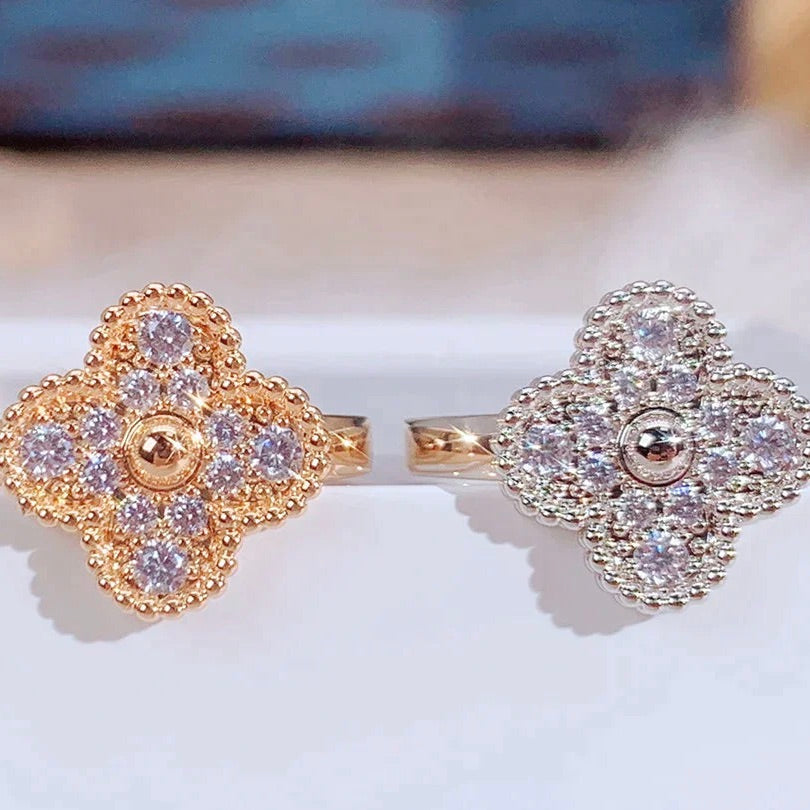 [Royal Jewellery]CLOVER DIAMOND RING