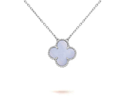 [Royal]CLOVER 15MM NECKLACE SILVER COLLECTION