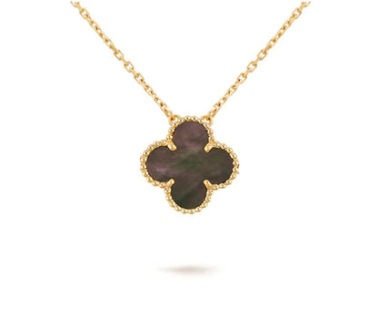 [Royal]CLOVER 15MM SINGLE FLOWER NECKLACE COLLECTION