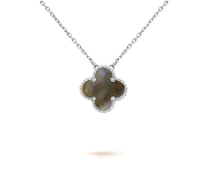 [Royal]CLOVER 15MM NECKLACE SILVER COLLECTION
