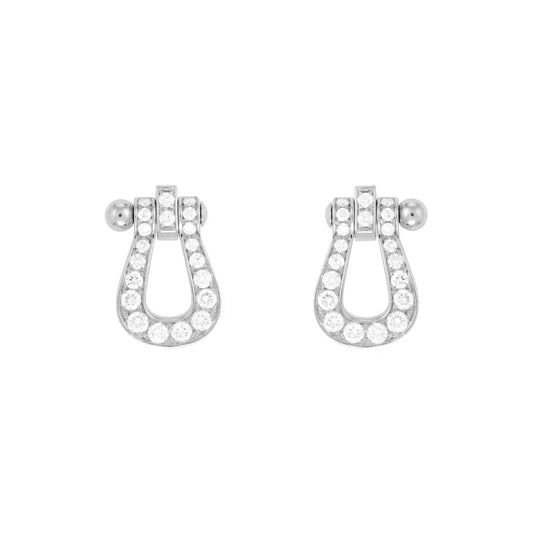 [Royal Jewellery]FORCE 10 FULL DIAMOND STUD EARRINGS MINI MODEL