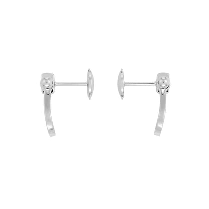 [Royal Jewellery]FORCE 10 FULL DIAMOND STUD EARRINGS MINI MODEL