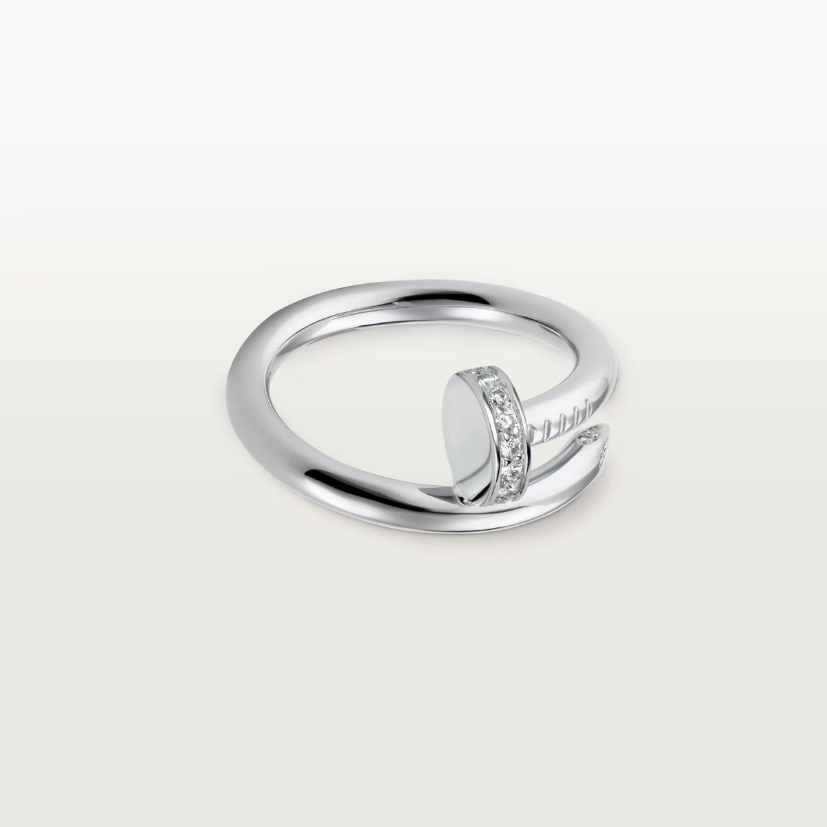 [Royal] JUSTE RING 2.6MM HALF DIAMOND