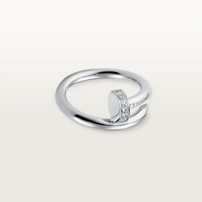 [Royal] JUSTE RING 2.6MM HALF DIAMOND