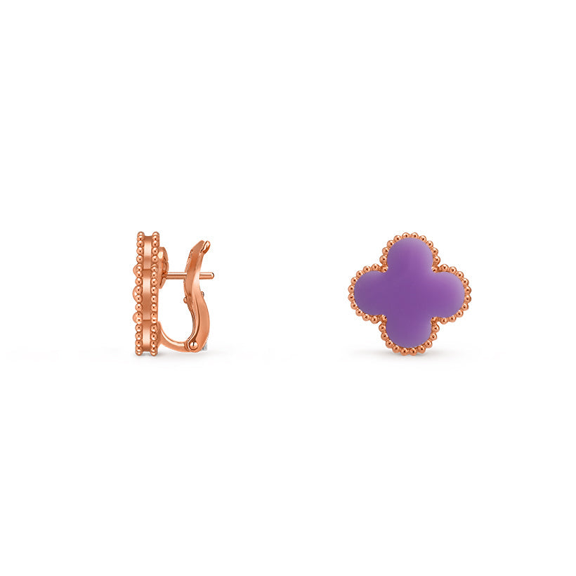 [Royal]CLOVER 15MM MOP EARRINGS COLLECTION