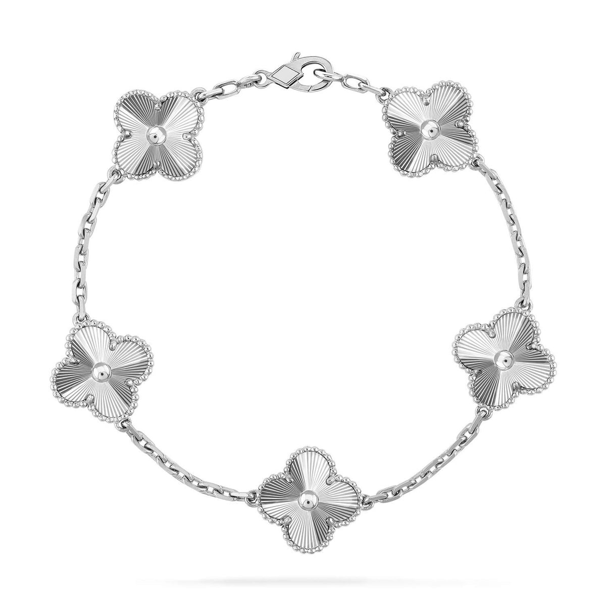 [Royal Jewellery] CLOVER 5 MOTIF LASER BRACELET COLLECTION