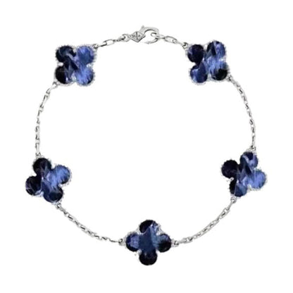 [Royal Jewellery]CLOVER 5 MOTIF PIETERSITE BRACELET COLLECTION