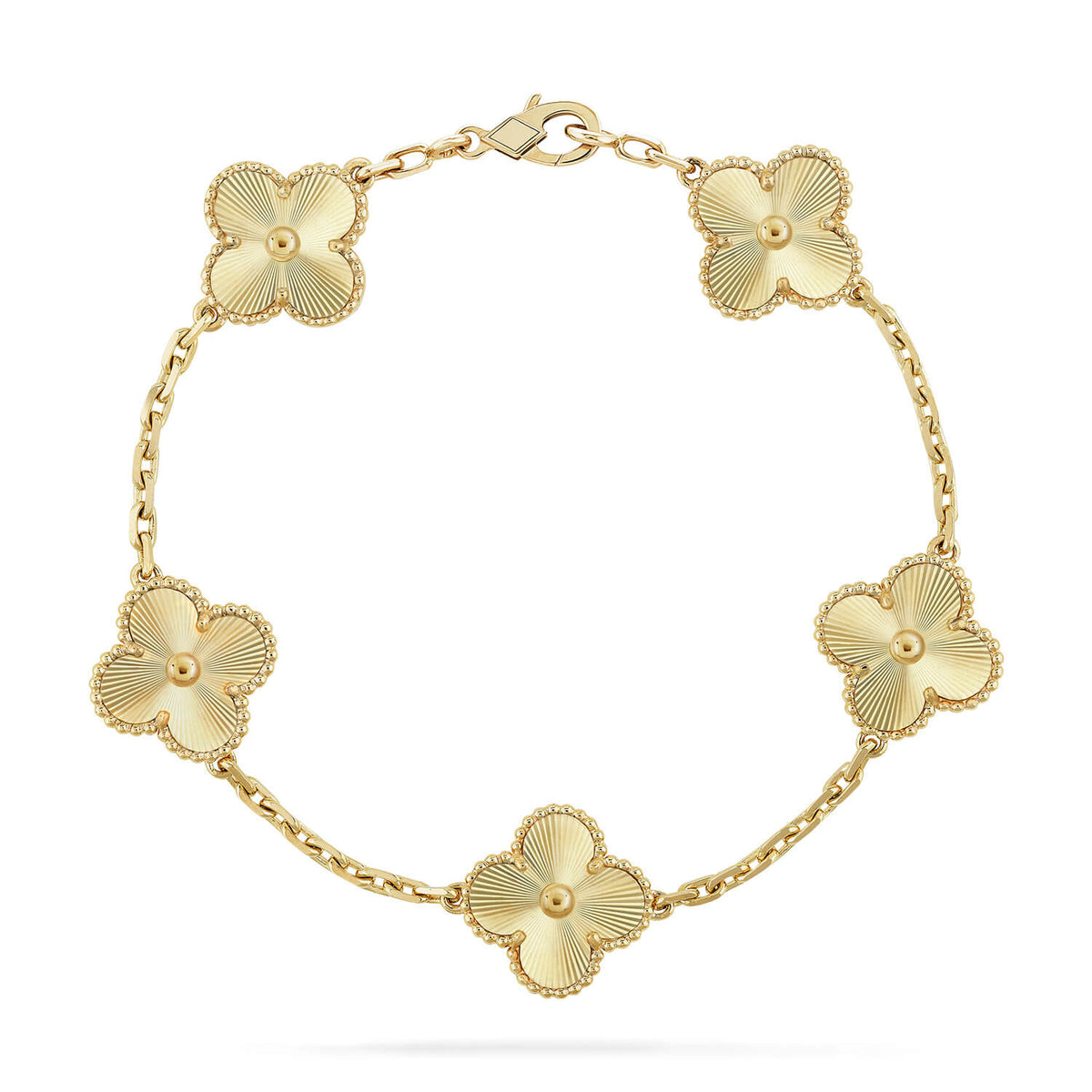 [Royal Jewellery] CLOVER 5 MOTIF LASER BRACELET COLLECTION
