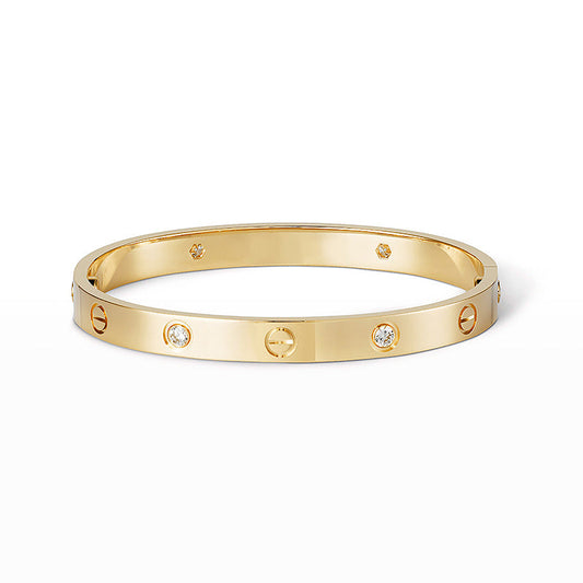 [Royal Jewellery]LOVE BRACELET 6.1MM 4 DIAMONDS