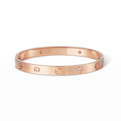 [Royal Jewellery]LOVE BRACELET 6.1MM 4 DIAMONDS
