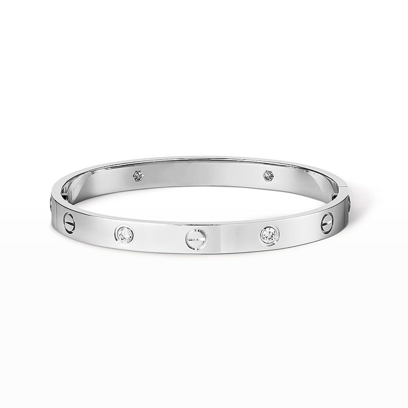 [Royal Jewellery]LOVE BRACELET 6.1MM 4 DIAMONDS
