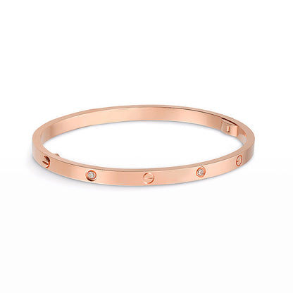 [Royal Jewellery]LOVE BRACELET 3.65MM 6 DIAMONDS