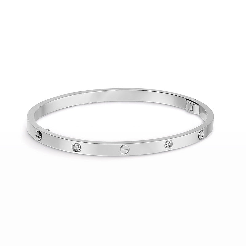 [Royal Jewellery]LOVE BRACELET 3.65MM 6 DIAMONDS