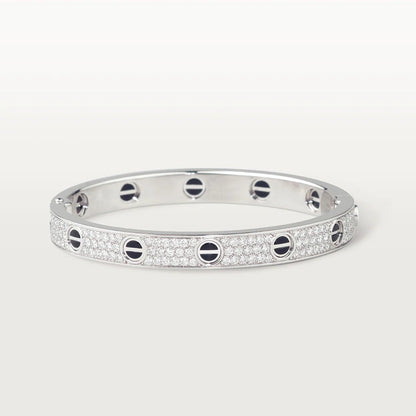[Royal Jewellery]LOVE BRACELET 6.1MM DIAMOND-PAVED CERAMIC