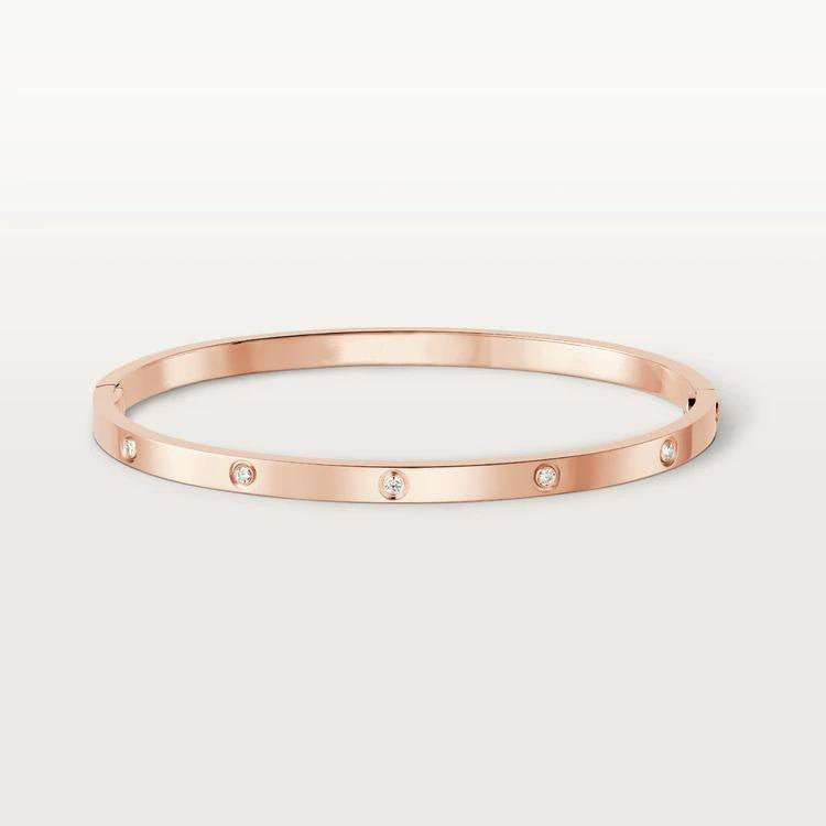 [Royal Jewellery]LOVE BRACELET 3.65MM 10 DIAMONDS