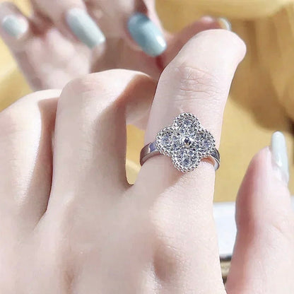 [Royal Jewellery]CLOVER DIAMOND RING