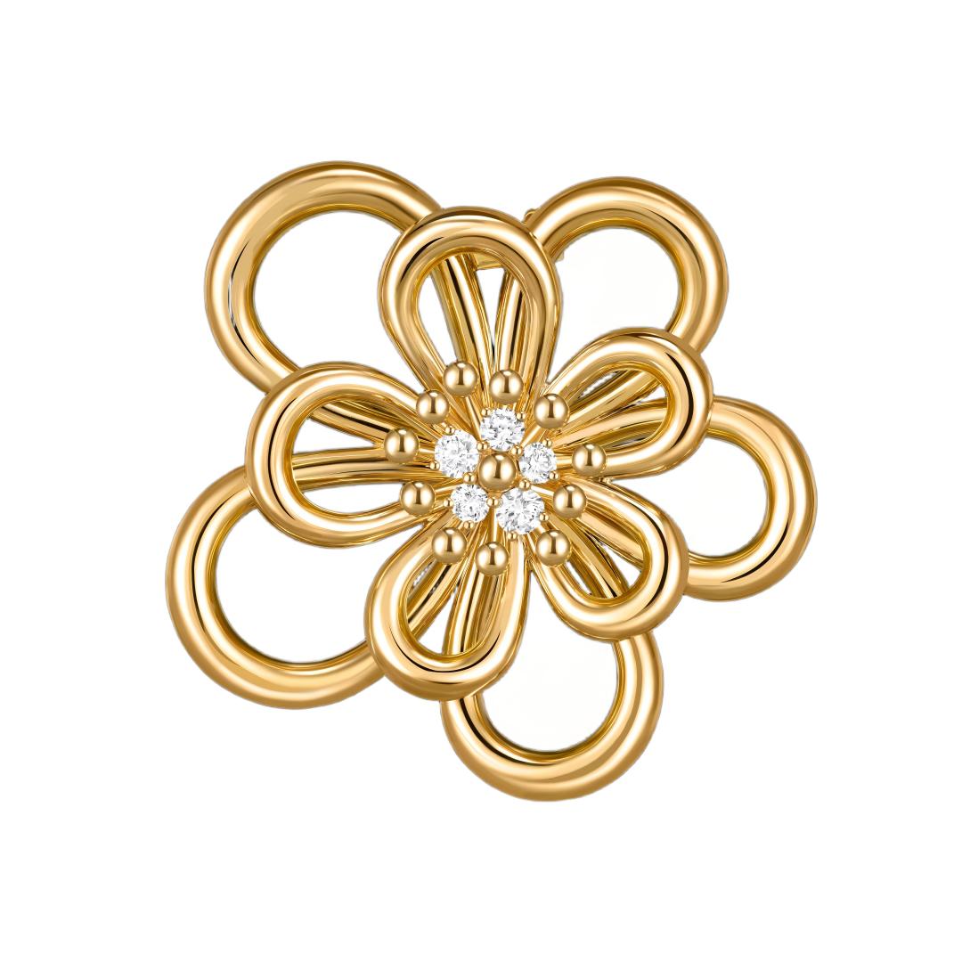 [Royal]FLOWERLACE NECKLACE 5 DIAMONDS