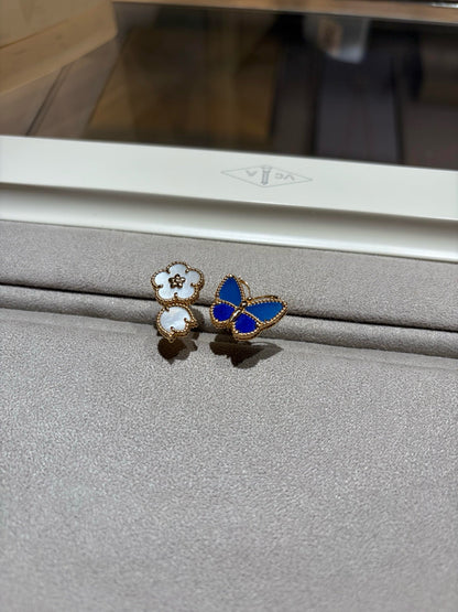 [Royal]LUCKY SPRING BUTTERFLY OPEN-FACE RINGS