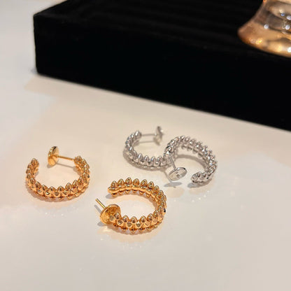 [Royal Jewellery]CLASH SMALL HOOP EARRINGS