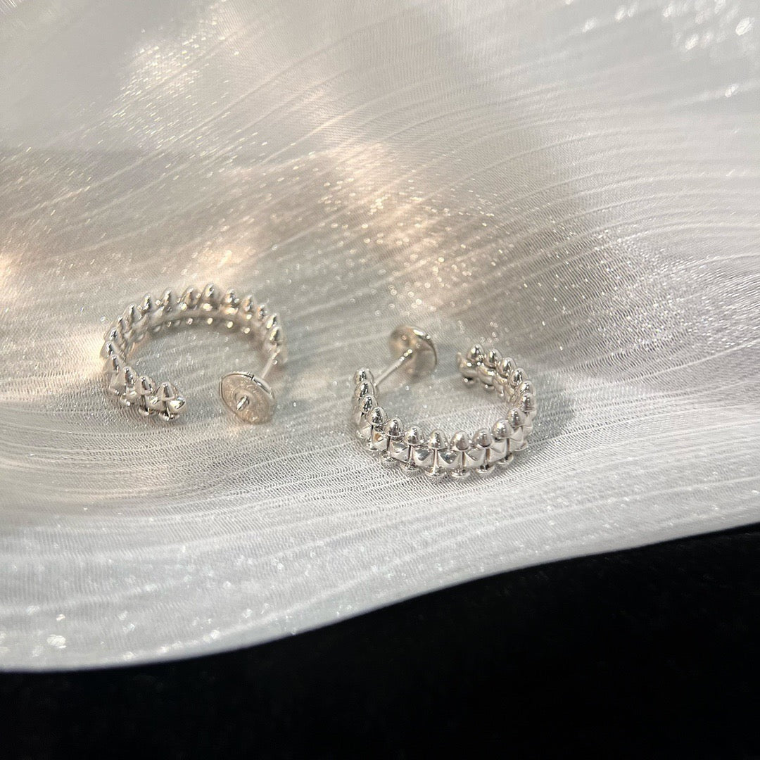 [Royal Jewellery]CLASH SMALL HOOP EARRINGS