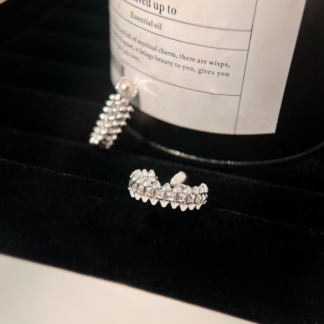 [Royal Jewellery]CLASH SMALL HOOP EARRINGS