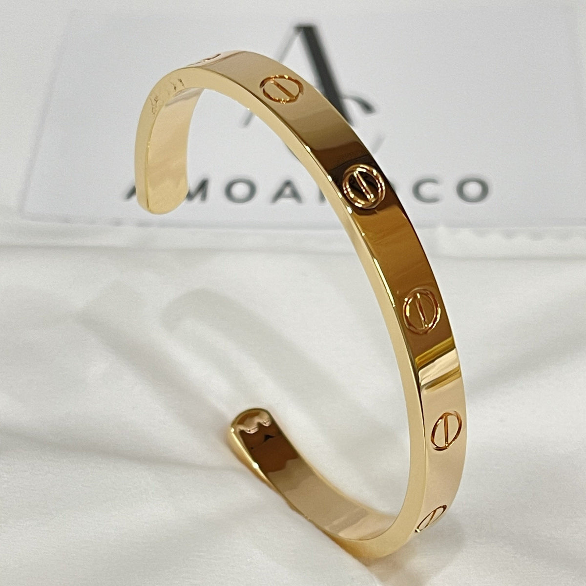 [Royal Jewellery]LOVE BRACELET 6.1MM OPEN CUFF