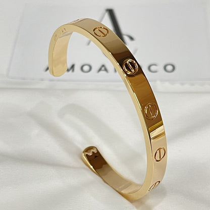 [Royal Jewellery]LOVE BRACELET 6.1MM OPEN CUFF