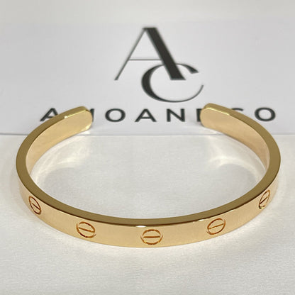 [Royal Jewellery]LOVE BRACELET 6.1MM OPEN CUFF