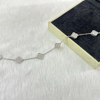 [Royal]CLOVER 6 MOTIF DIAMOND BRACELET