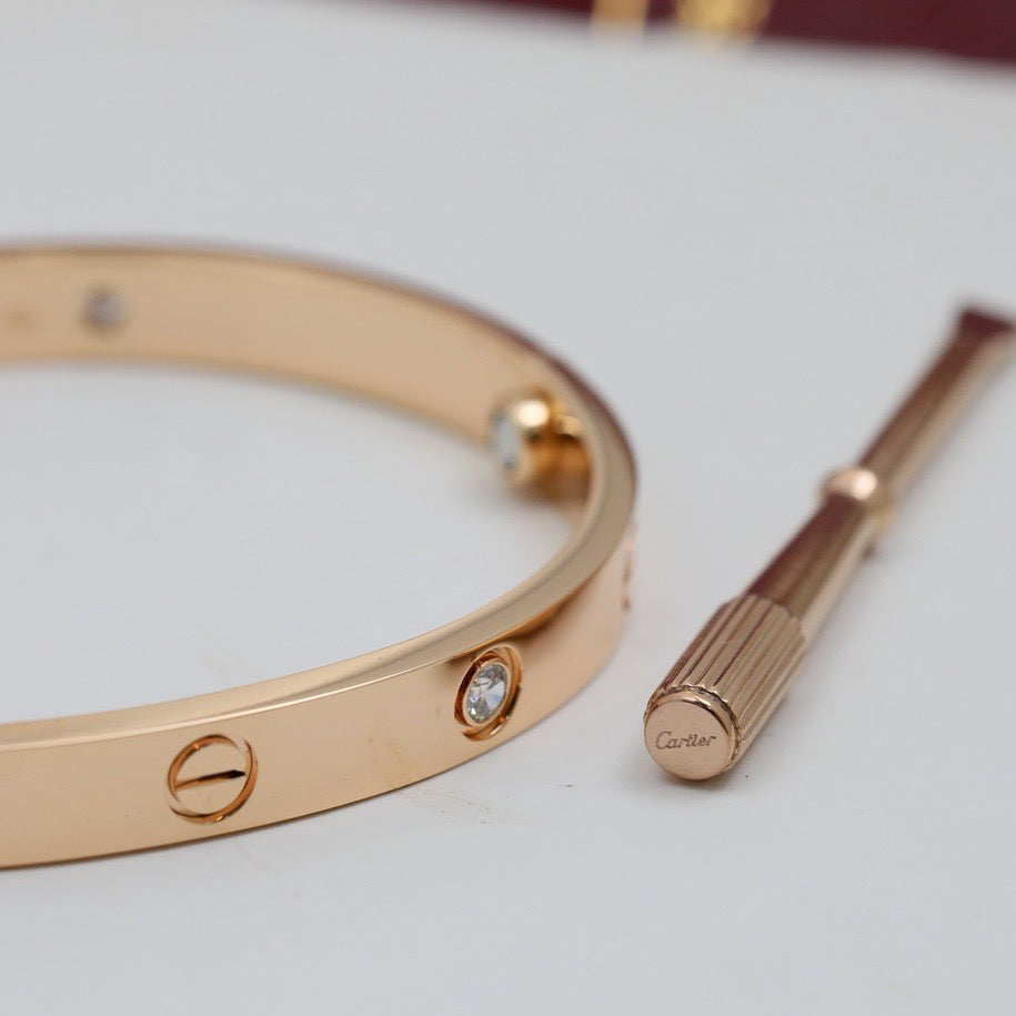 [Royal] LOVE BRACELET 6.1MM 4 DIAMONDS