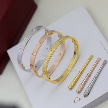 [Royal] LOVE BRACELET 6.1MM 4 DIAMONDS