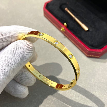[Royal Jewellery]LOVE BRACELET 6.1MM 10 DIAMONDS