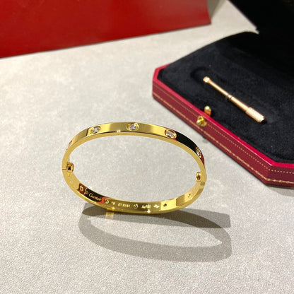 [Royal Jewellery]LOVE BRACELET 6.1MM 10 DIAMONDS