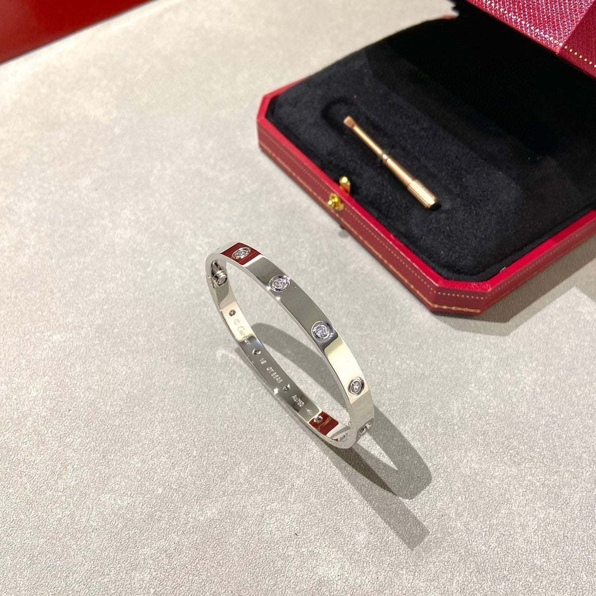 [Royal Jewellery]LOVE BRACELET 6.1MM 10 DIAMONDS