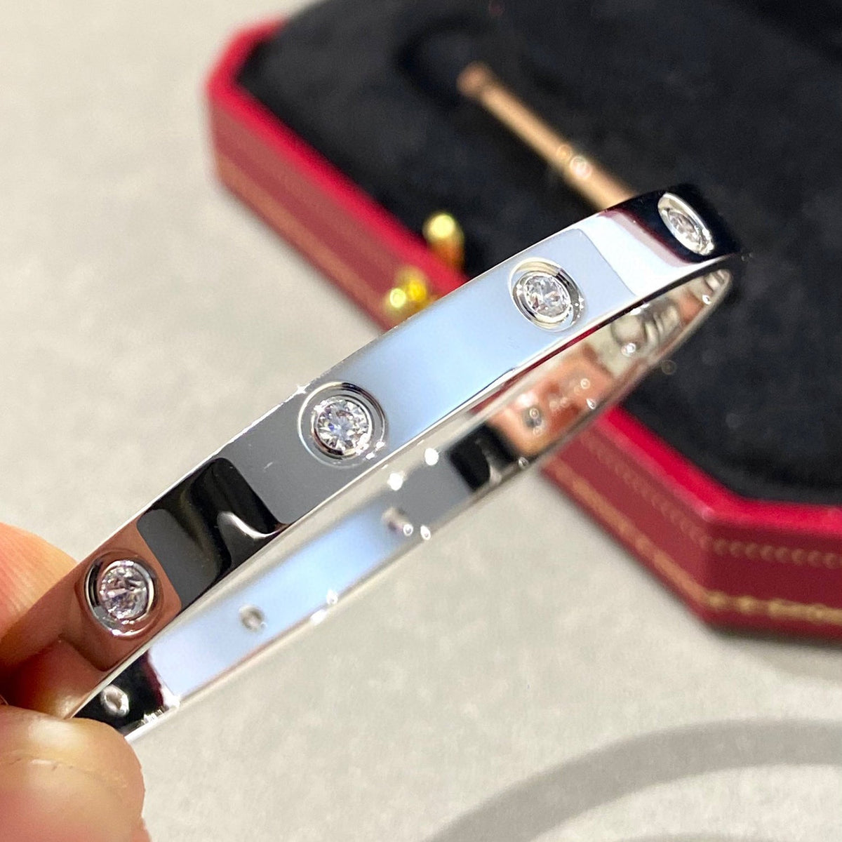 [Royal Jewellery]LOVE BRACELET 6.1MM 10 DIAMONDS
