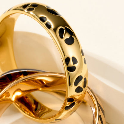 [Royal] TRINITY  RING LEOPARD PRINT